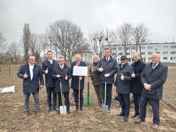 Kolejny sad w ramach projektu 